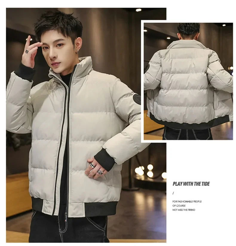 playwook Hick Warm Cotton-Padded Casual Winterwear Jacket