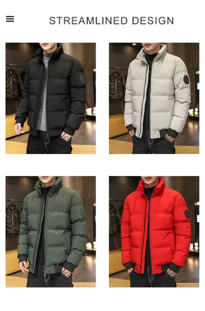 playwook Hick Warm Cotton-Padded Casual Winterwear Jacket
