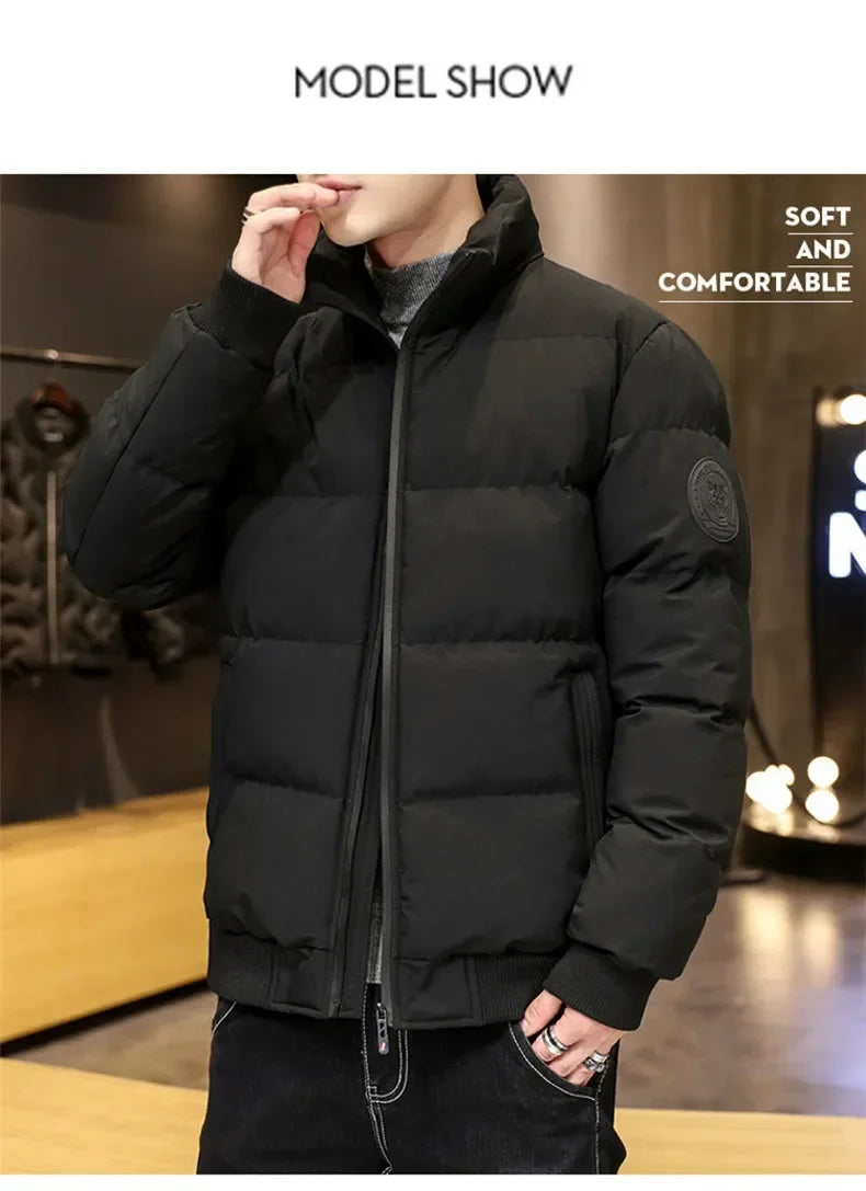 playwook Hick Warm Cotton-Padded Casual Winterwear Jacket