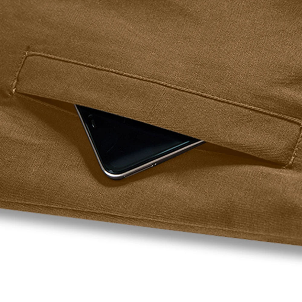 Playwook Men's Faux Shearling Lined Parka Warm Winter Coat