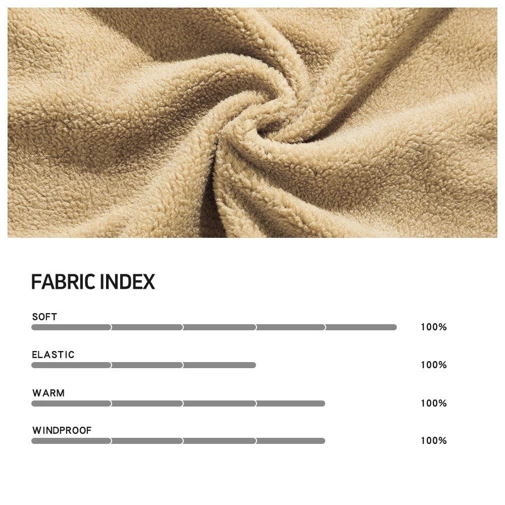 Playwook Men's Faux Shearling Lined Parka Warm Winter Coat