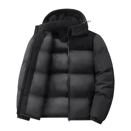 Playwook Men's Oversize Puffer Thickened Warm Loose-Fit Winter Coat