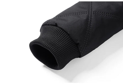 Playwook Men's Thick Warm Parker Checkered Cotton Jacket