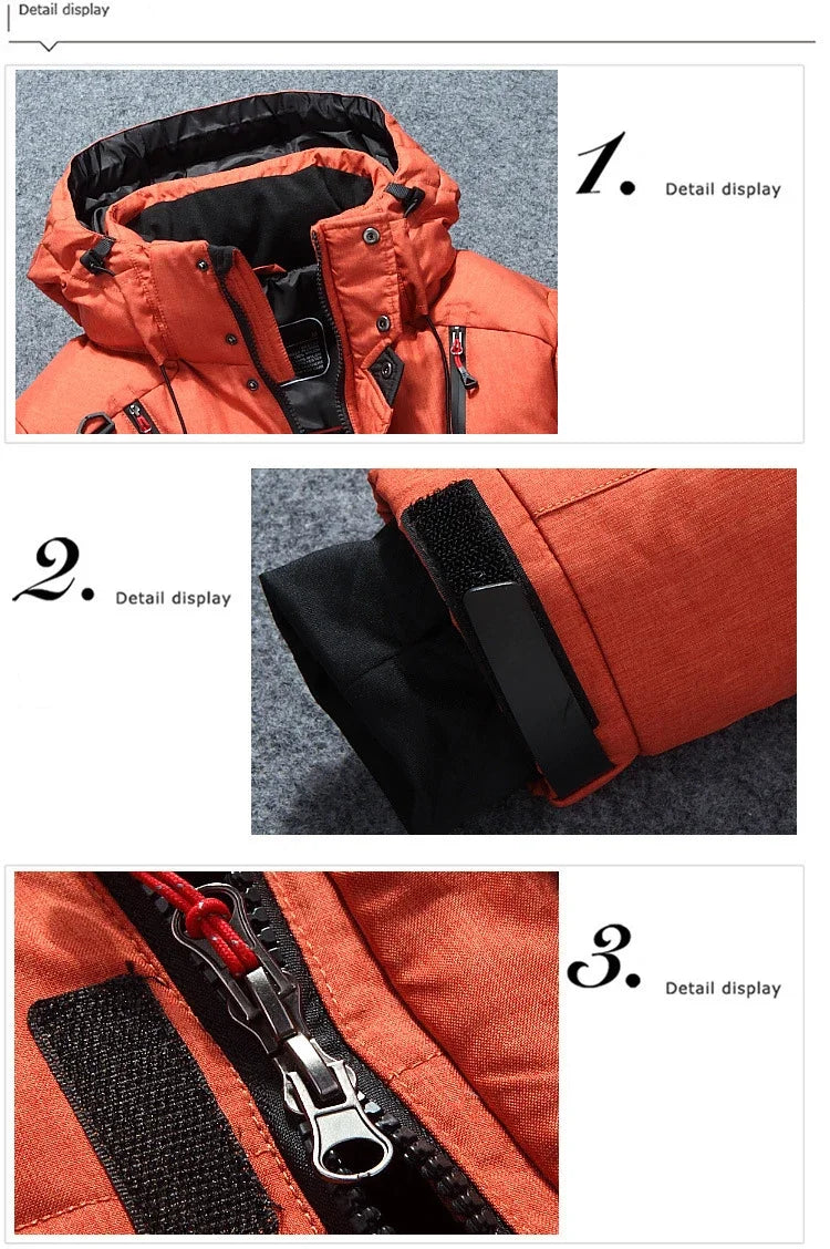 Playwook Men's Thin Tactical Windbreaker Hooded Field Jacket